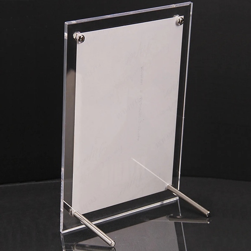 A4 A505 - ACRYLIC FRAME WITH BEVEL EDGE