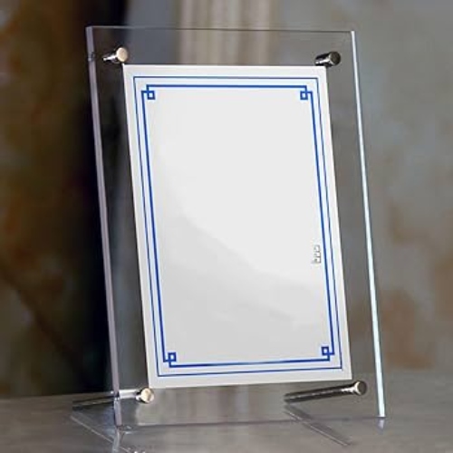 A4 A505 - ACRYLIC FRAME WITH BEVEL EDGE